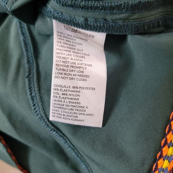 Without Walls Jacket Size Small Floral Snap Button Up Green - Picture 7 of 7